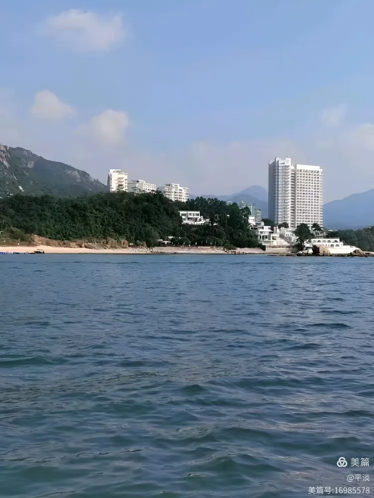 广东惠州巽寮湾美人鱼岛.可从码头坐船到美人鱼岛